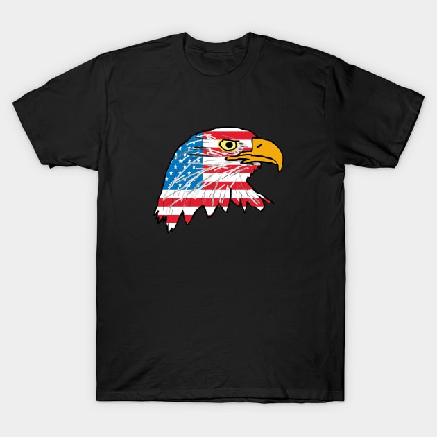 American Eagle T-Shirt by Mark Ewbie